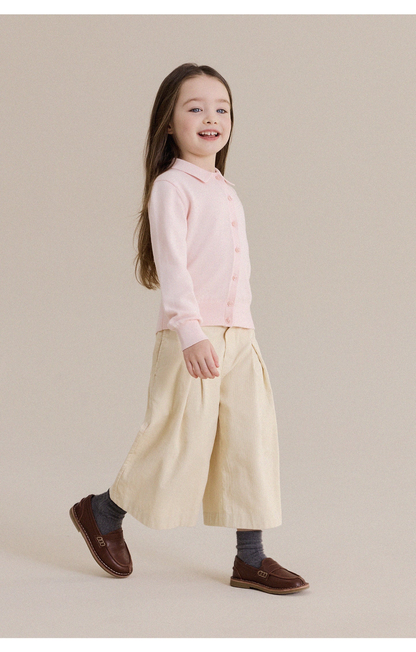 Kids' Junior Slip-on Leather Loafers [mh0013975]