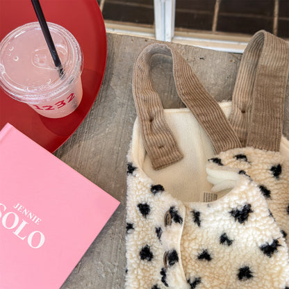 ハートフリースサロペット ショートサスペンダーパンツ【mh0011923】