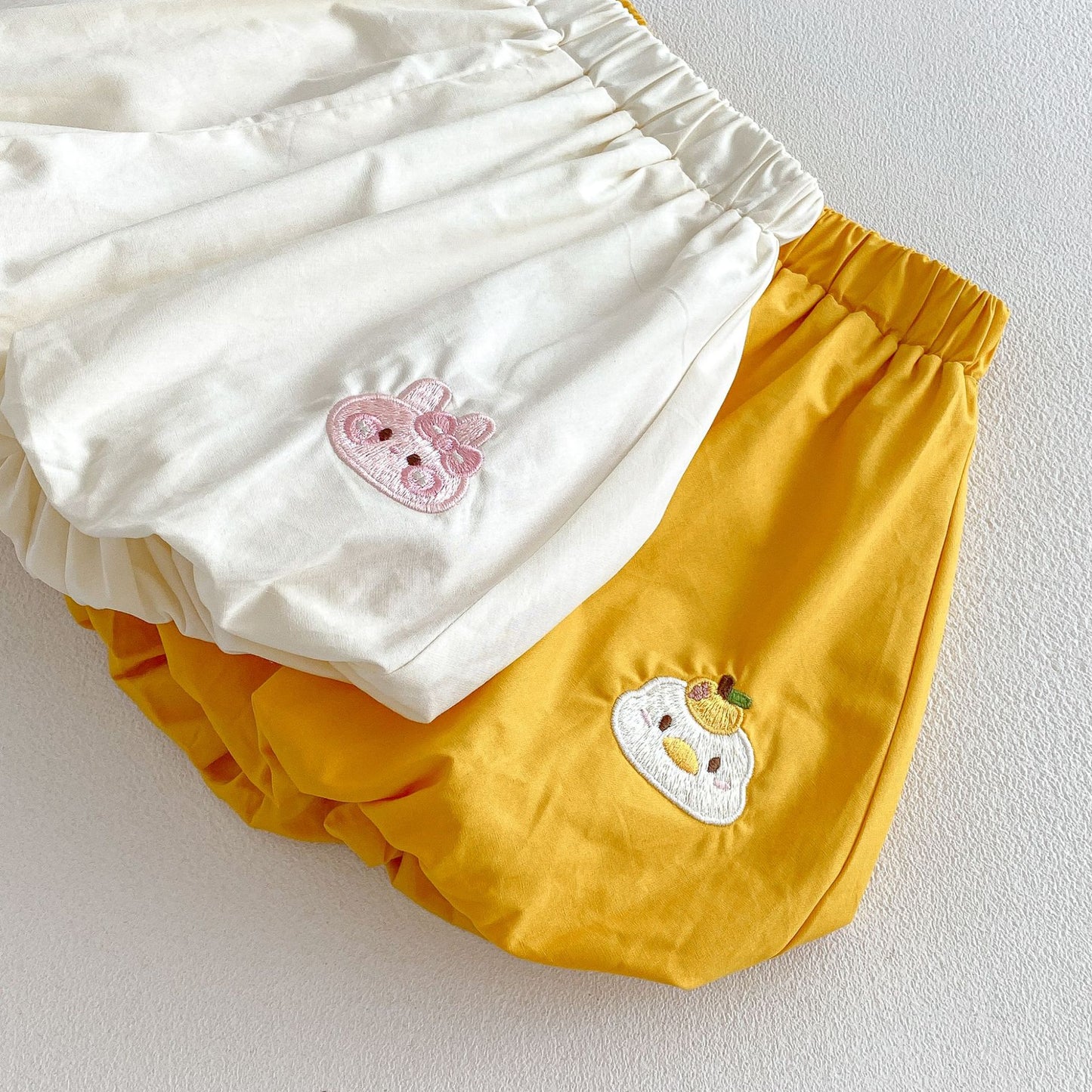 Collar Shirt Balloon Shorts Set アニマル 半袖シャツ バルーンパンツ セット【mh0013429】