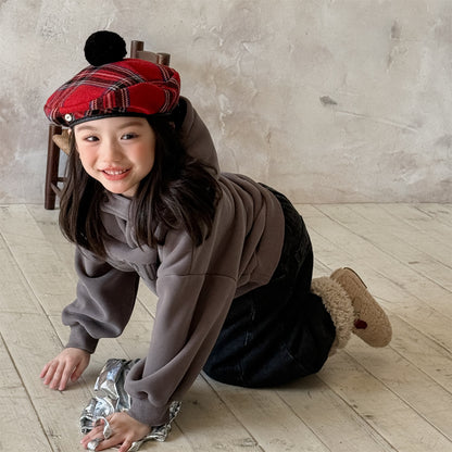 フーディスウェットトレーナー フード付き ロゴプリント パッチワーク【mh0011909】