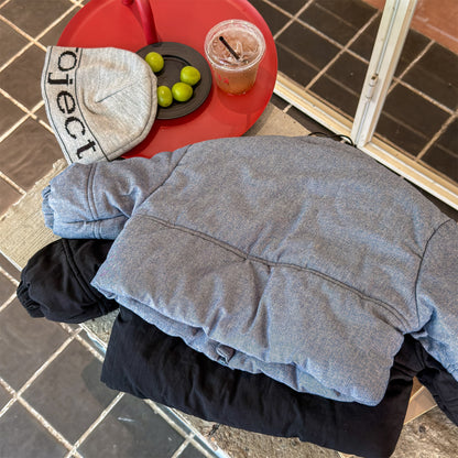 パッチワークブルゾン 中綿ジャケット コート【mh0011918】