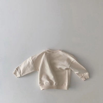 Baby Logo Print Long-Sleeve Sweatshirt [mh0000957]