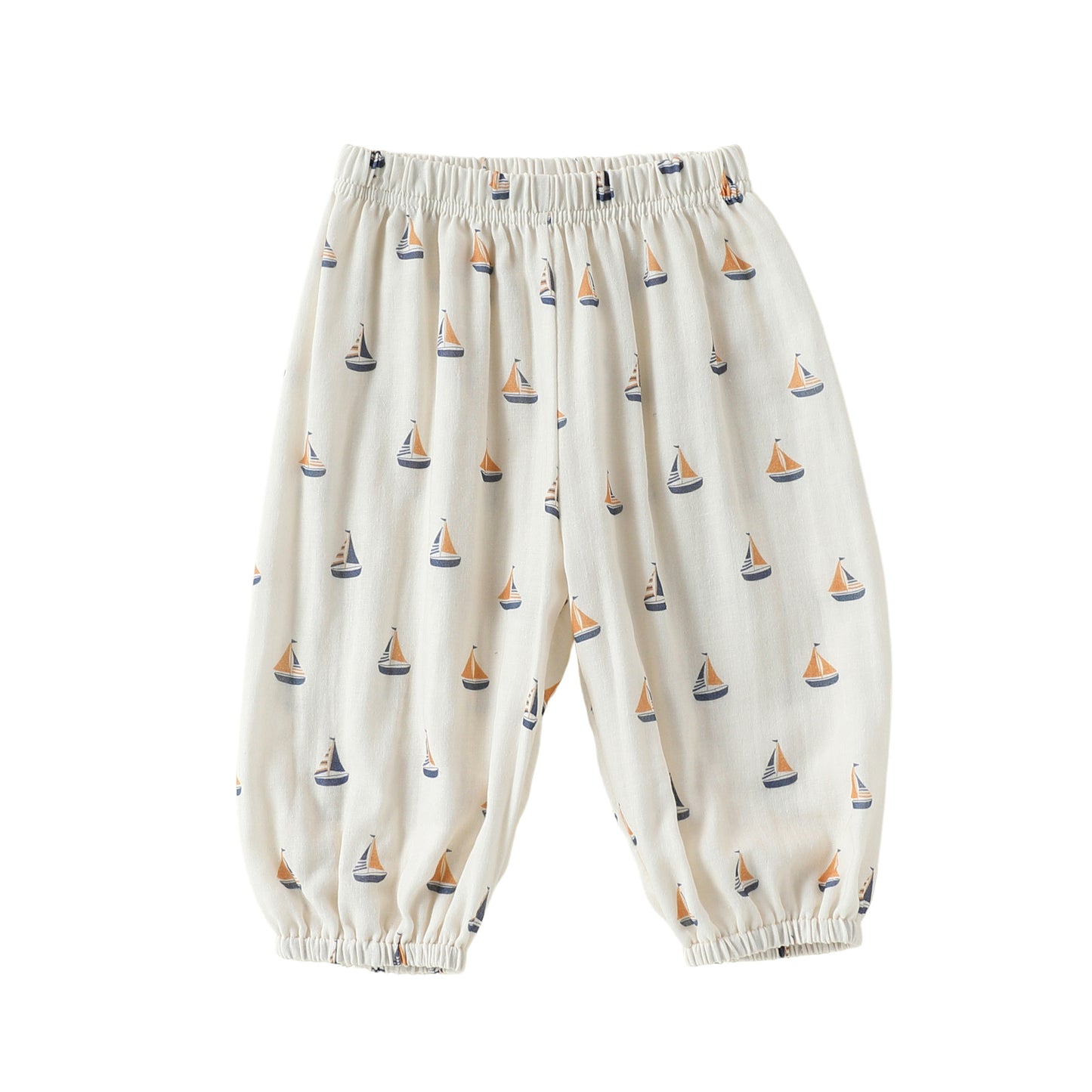 Fruit Print Cotton Pants アニマル＆フルーツ ロングパンツ【mh0013045】