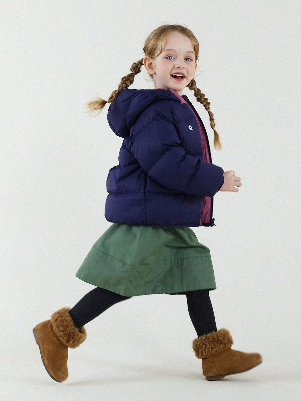 -キッズ タイツ 裏起毛 暖かい レギンス 無地 ファッション【mh0011345】 - mamahalo shop - レギンスパンツ -  べビー服 - 子供服 - 男の子 - 女の子