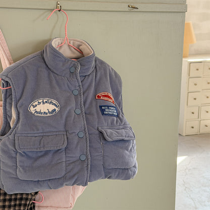 中綿ベスト 裏フリース フィッシャーマンベスト アウター【mh0011905】