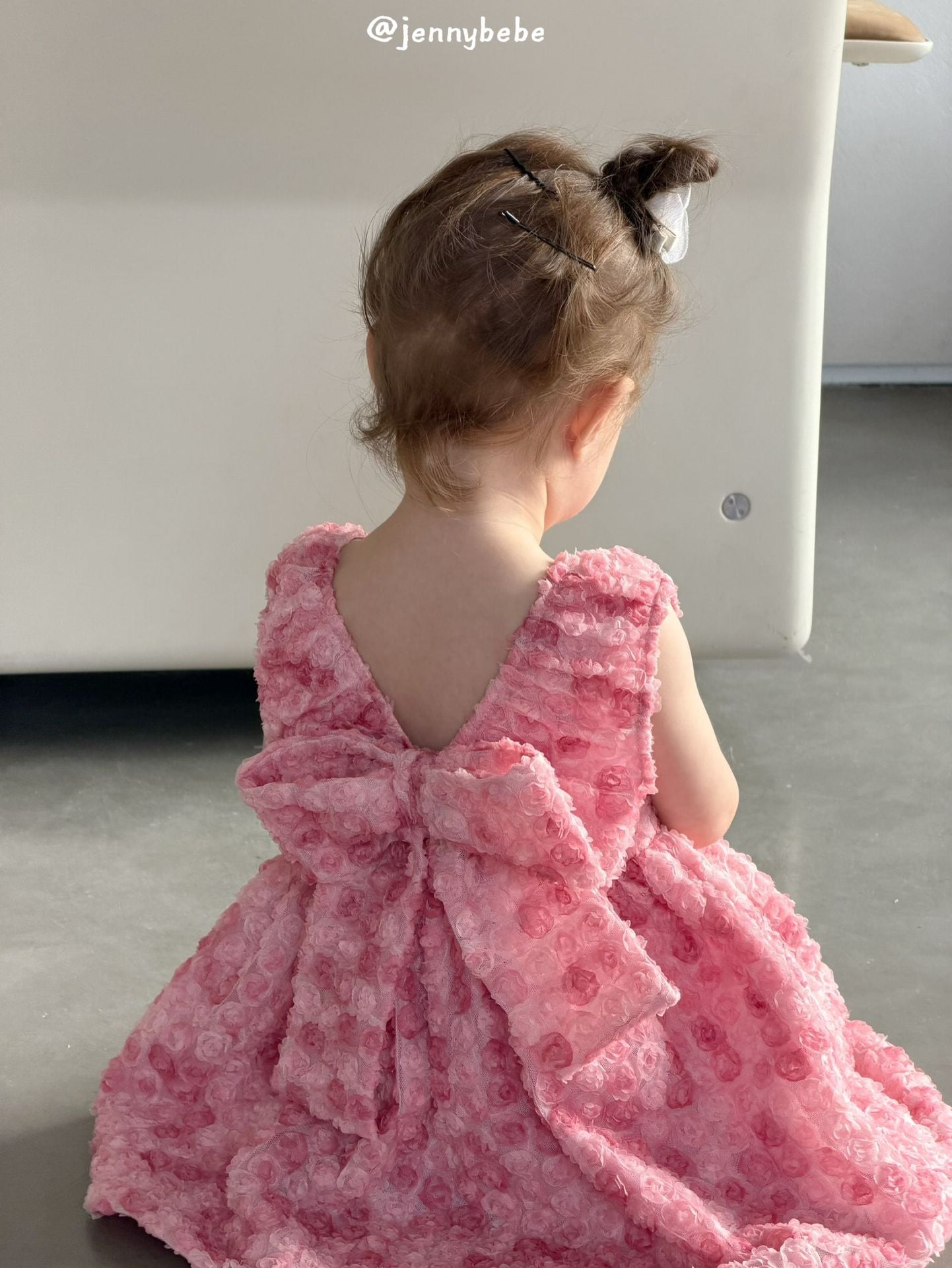 Rose Mesh Sleeveless Princess Dress 立体 ローズ チュール ワンピース【mh0012544】