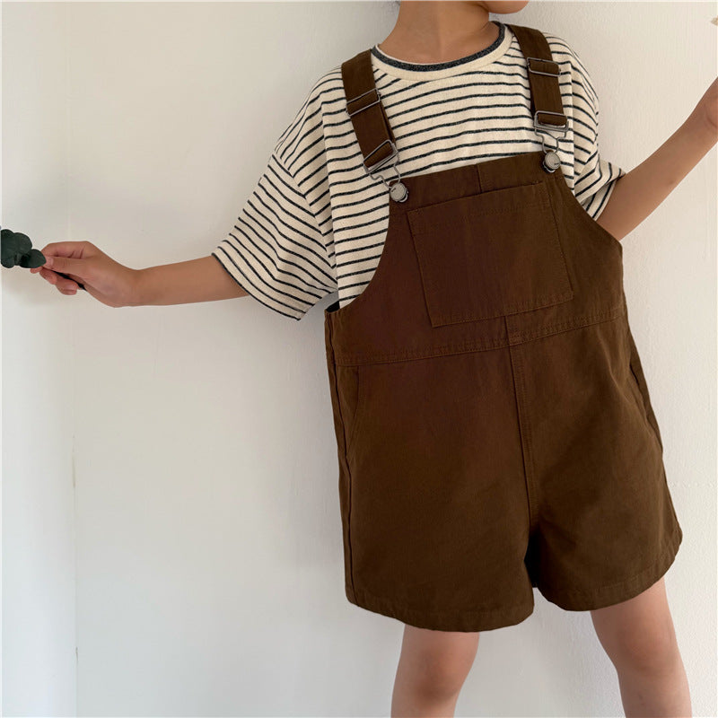 Utility Suspenders Shorts ワーク ショートオーバーオール【mh0013651】