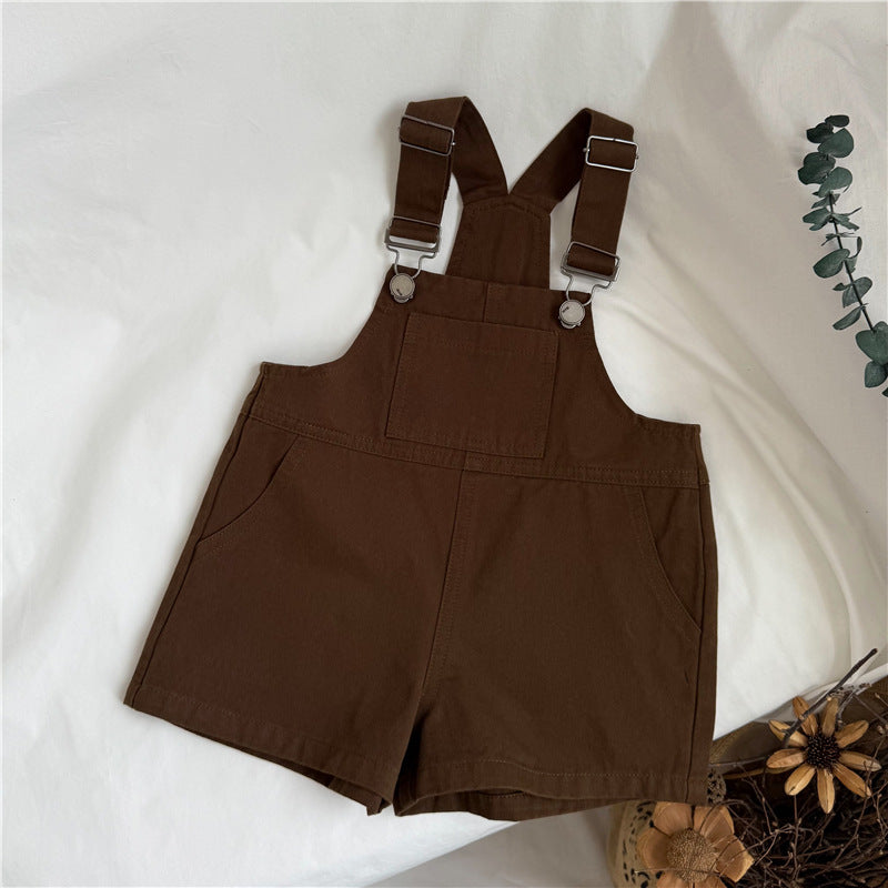 Utility Suspenders Shorts ワーク ショートオーバーオール【mh0013651】