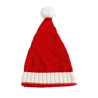 Baby Kids Knit Santa Pom-pom Hat Knit Cap 【mh0000889】