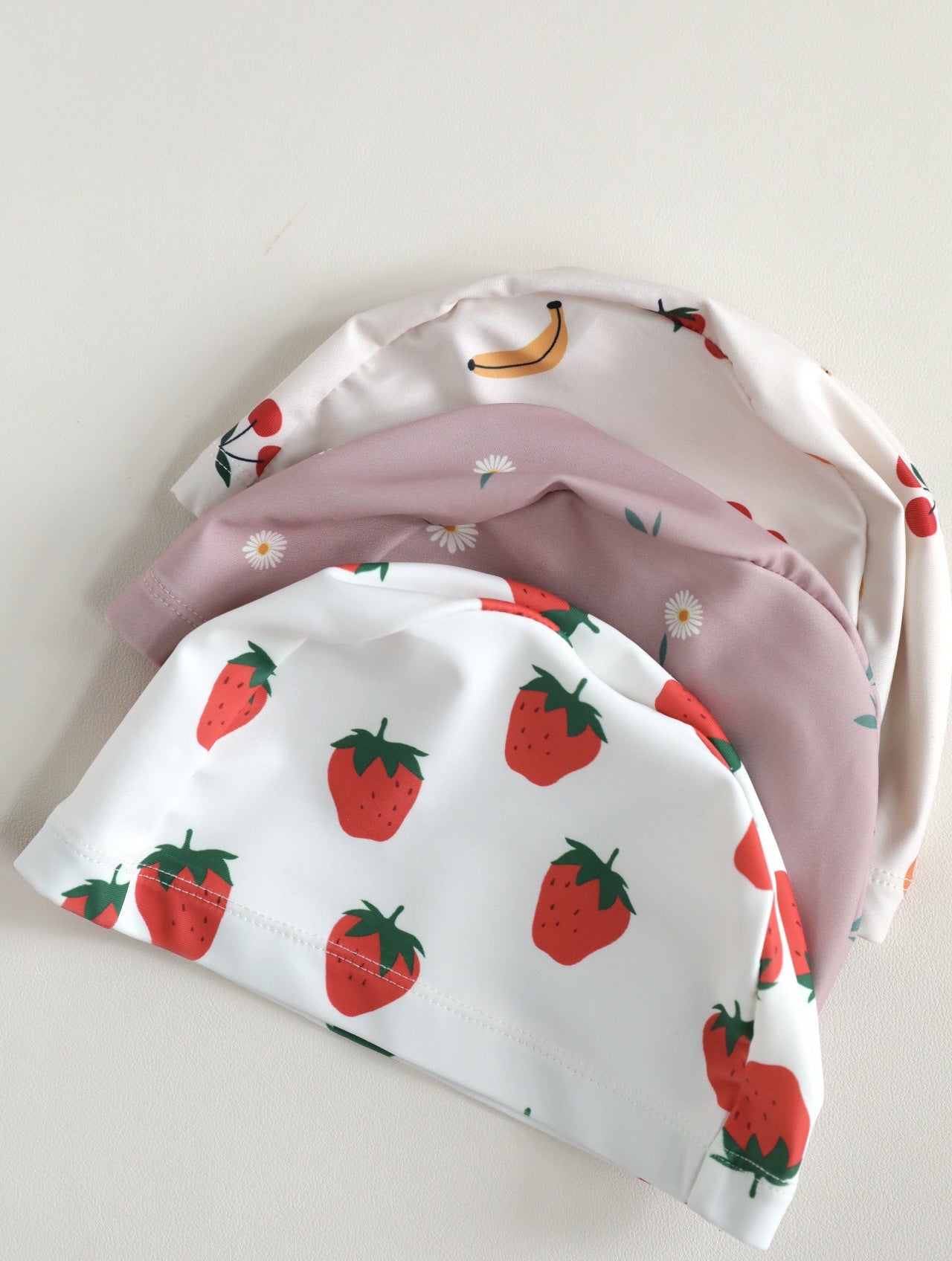 -キッズ水着 ガールズ ビキニ キャミソールトップス+フリルパンツ フルーツ/フラワープリント 3カラー スイムウェア【mh0005984】 - mamahalo shop - ベビー用水着 -  べビー服 - 子供服 - 男の子 - 女の子