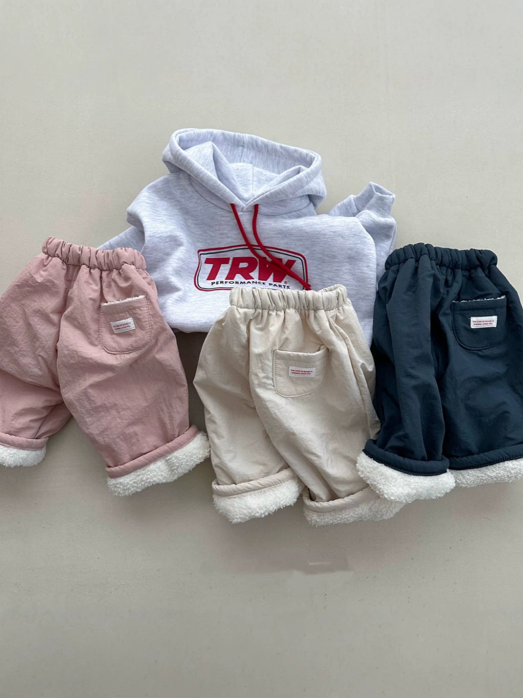 ベビー キッズ 裏ボア ロングパンツ【mh0014654】