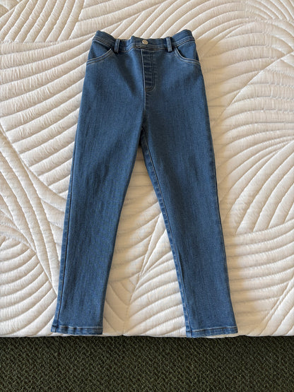 yummy&rocky | Thickened Brushed Denim Bootcut Jeans 裏起毛 デニム ブーツカット ジーンズ【mh0020041】