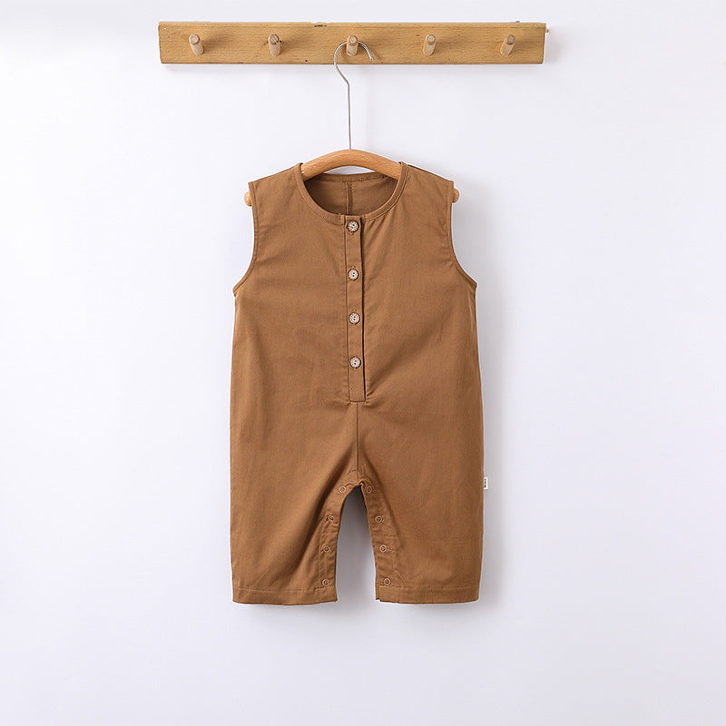 -うさ耳ノースリーブジャンプスーツ/プリント長袖Tシャツ【mh0010751】 - mamahalo shop - ノースリーブジャンプスーツ -  べビー服 - 子供服 - 男の子 - 女の子