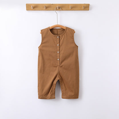 -うさ耳ノースリーブジャンプスーツ/プリント長袖Tシャツ【mh0010751】 - mamahalo shop - ノースリーブジャンプスーツ -  べビー服 - 子供服 - 男の子 - 女の子