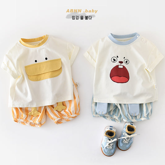 Playful Animal Graphics Tee (Short Sleeve T-shirt) [mh0012864]