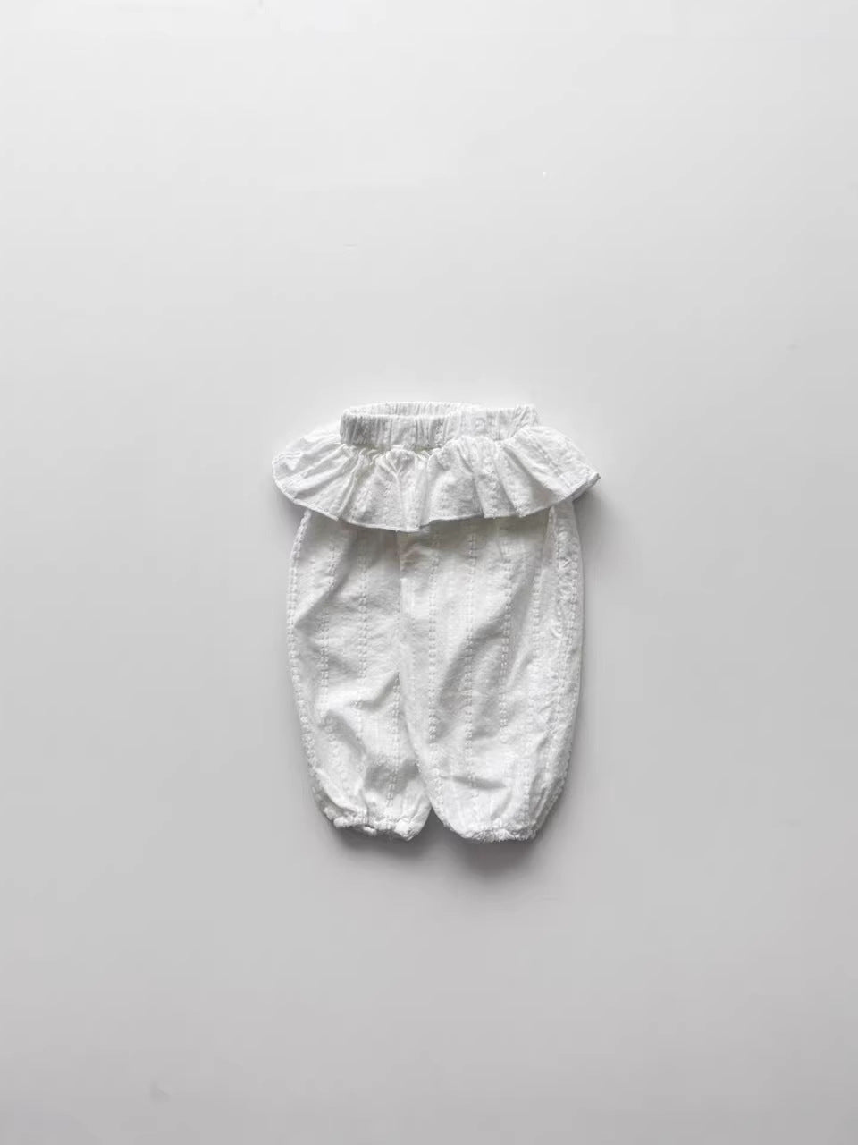 Fashionable Camisole Frill Pants Ruffle Camisole Long Pants [mh0013276]