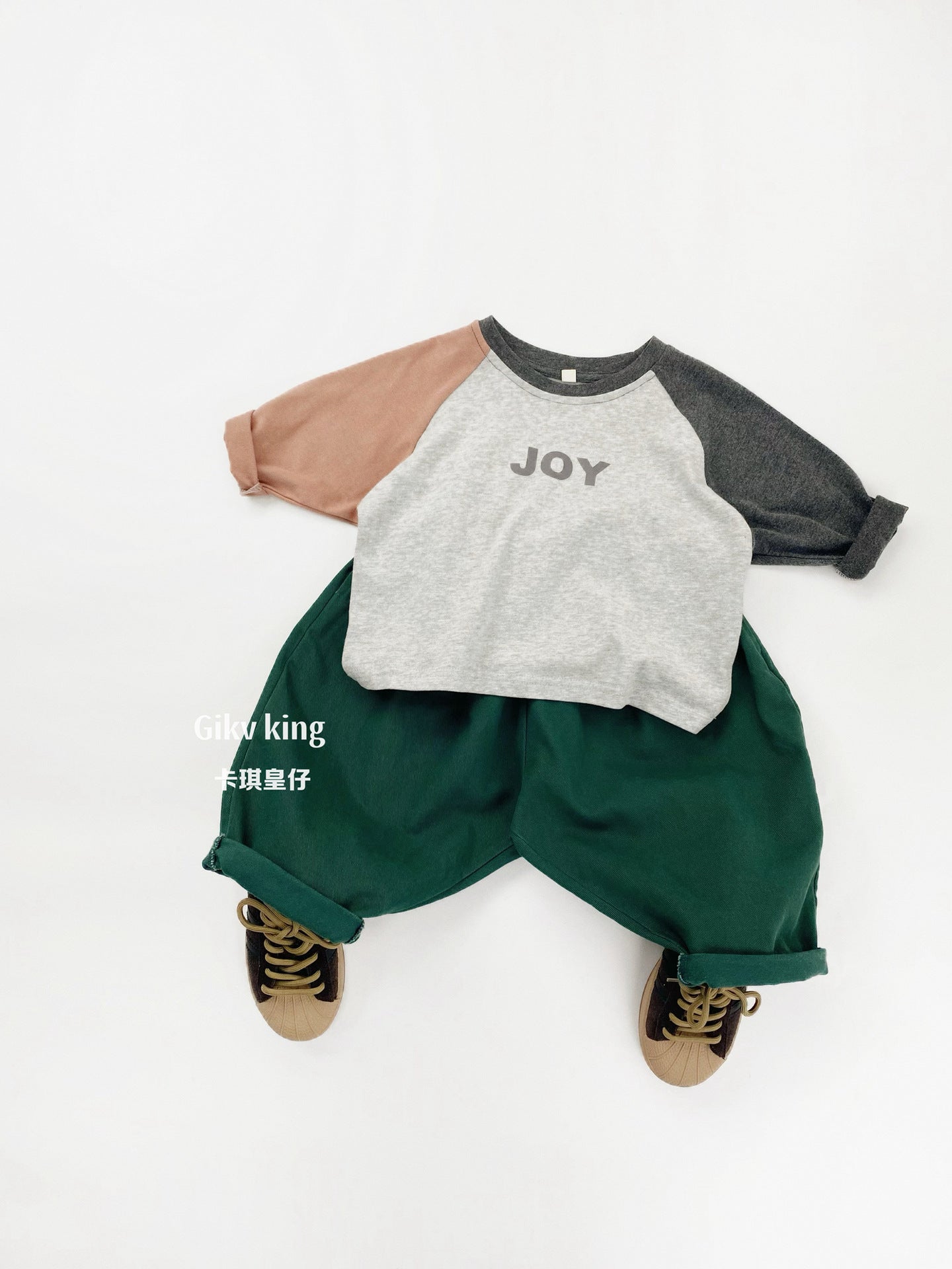 Woven Cotton Elastic Waist Balloon Pants 【mh0012568】