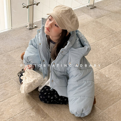 フーディボンバージャケット 中綿ブルゾン コート【mh0011917】