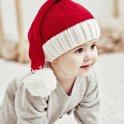Baby Kids Knit Santa Pom-pom Hat Knit Cap 【mh0000889】