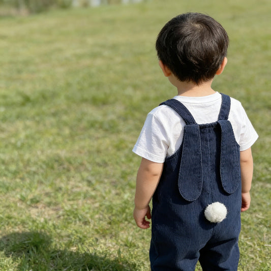 Corduroy Cotton Baby Jumpsuit コーデュロイ サロペット ロンパース【mh0012499】