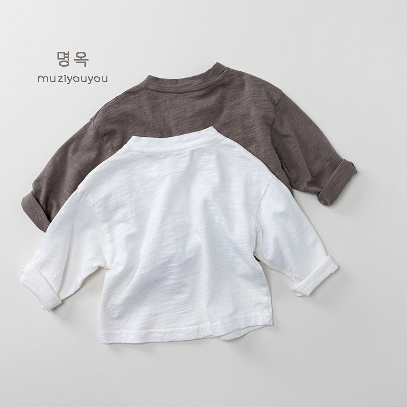 -ライトウェイト長袖Tシャツ【mh0010866】 - mamahalo shop - 長袖Tシャツ -  べビー服 - 子供服 - 男の子 - 女の子