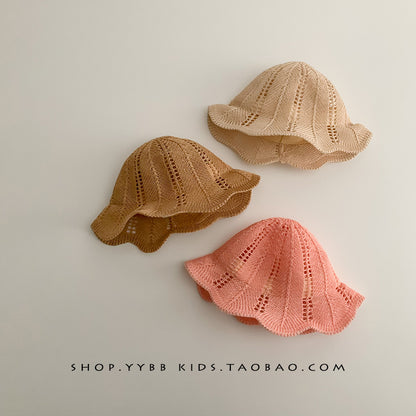 Baby Kids Lace Mesh Tulip Hat Sun Hat 4 Colors Unisex