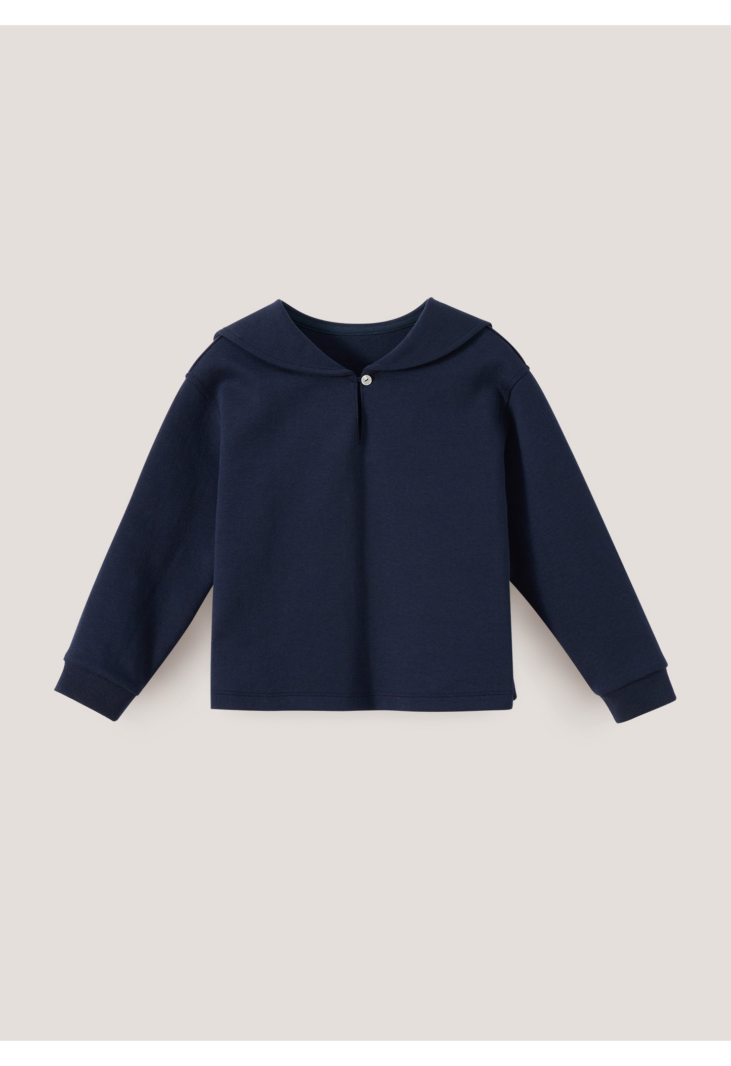 Baby, Kids, and Junior Sailor Collar Long-Sleeve Sweatshirt [mh0013974]