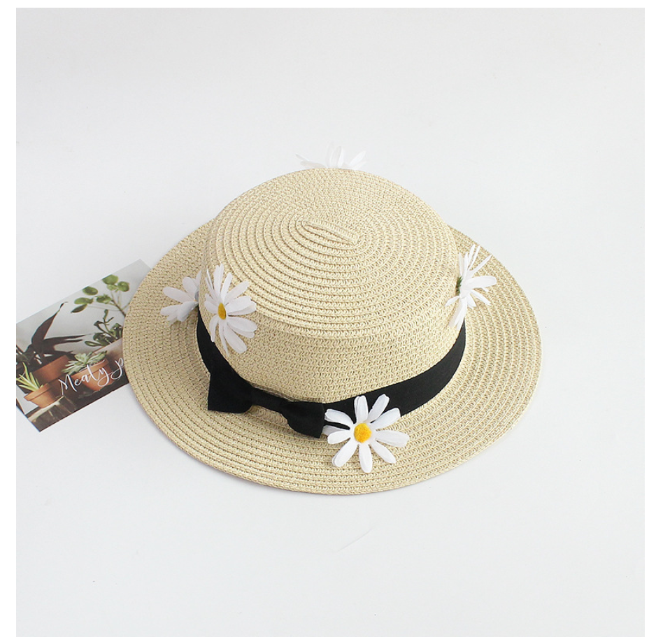 Daisy Floral Straw Hat デイジー 麦わら帽子【mh0013020】