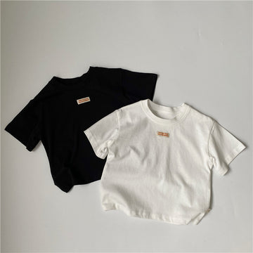 Simple Casual Basic T-shirt シンプル 半袖Tシャツ【mh0013636】
