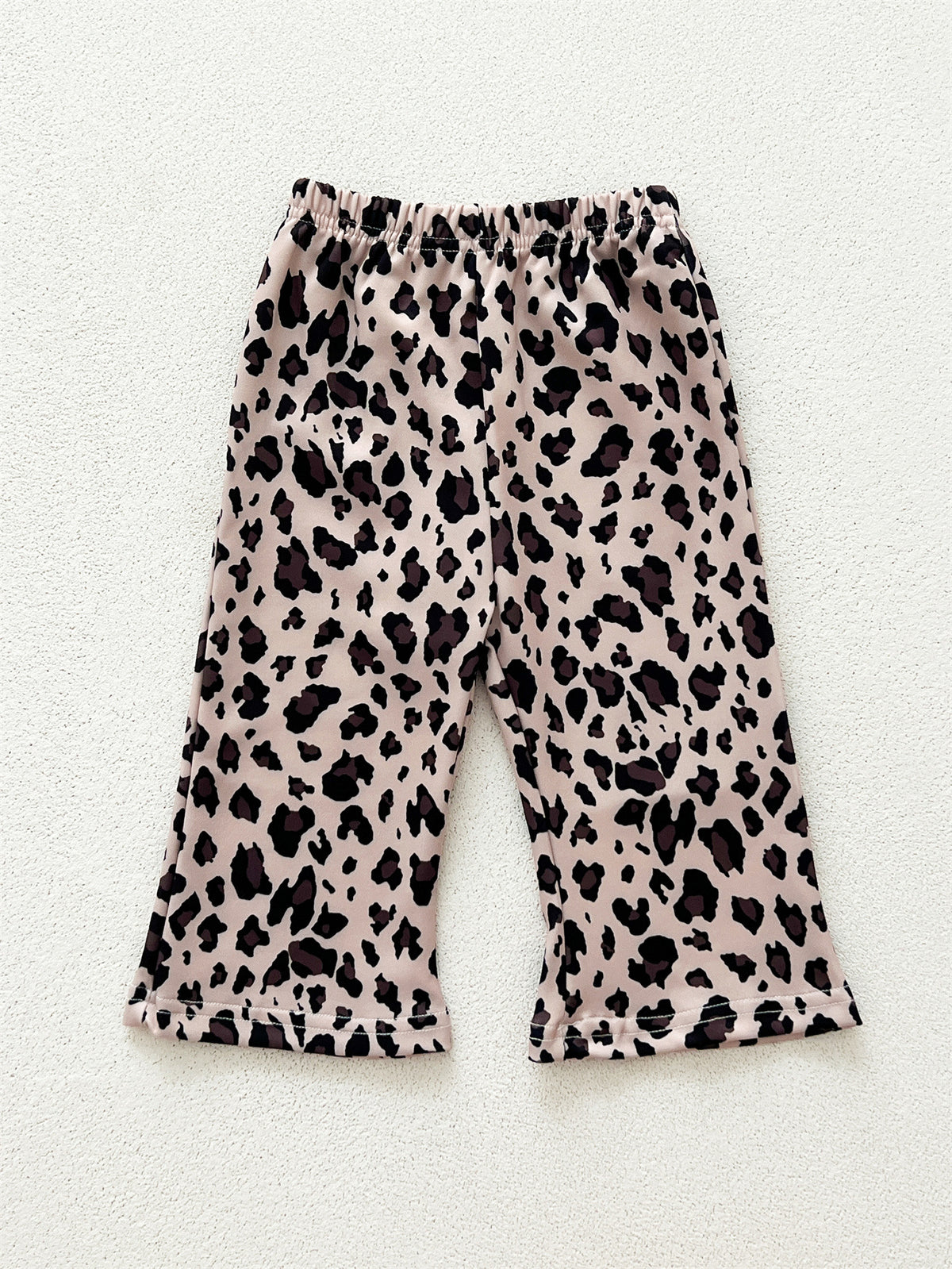 Baby Kids Leopard Check Dot Leggings Flared Pants【mh0000616】