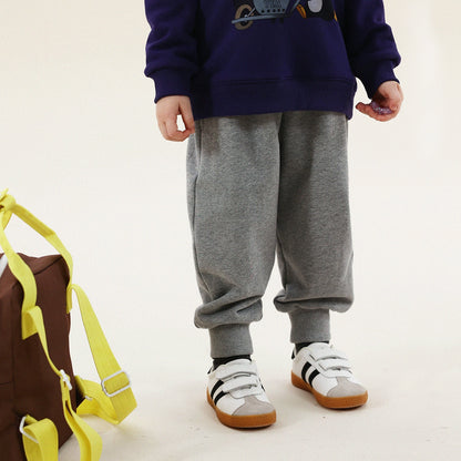 -ベーシックスウェットジョガーパンツ【mh0011301】 - mamahalo shop - ロングパンツ・スウェットパンツ -  べビー服 - 子供服 - 男の子 - 女の子