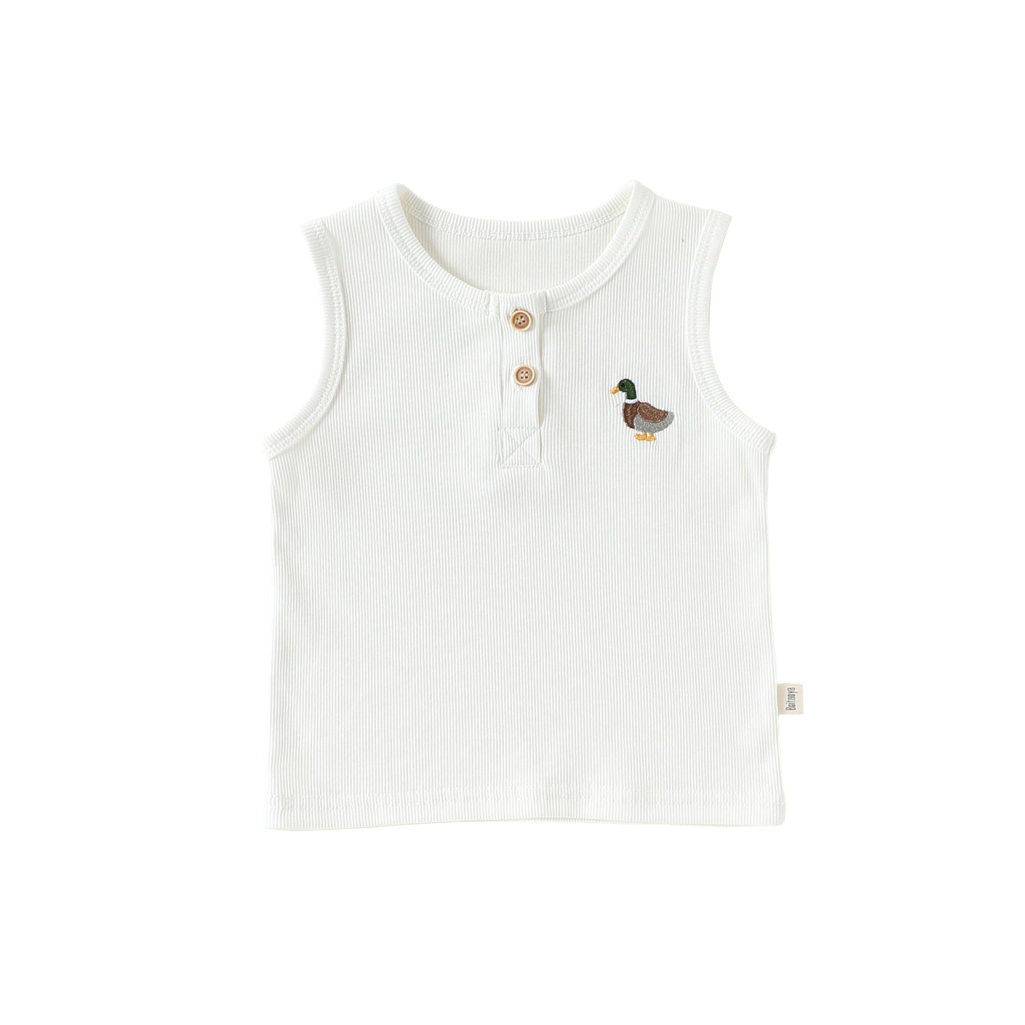 Animal Embroidered Vest アニマル 刺繍タンクトップ【mh0013037】