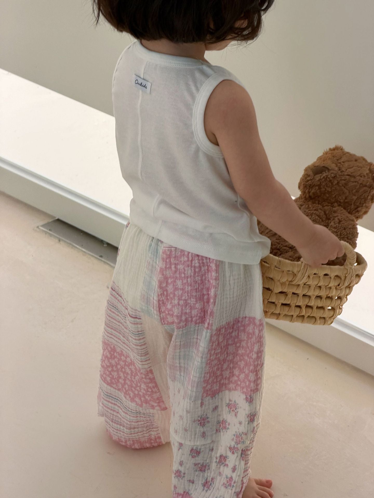 Mosquito-Repellent Double-Layer Gauze Long Pants サマー イージーパンツ【mh0013309】