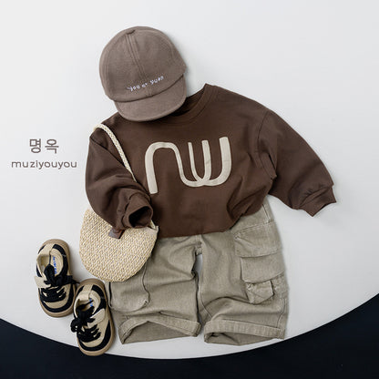 -フラップポケットルーズカーゴパンツ【mh0010875】 - mamahalo shop - ロングパンツ・スウェットパンツ -  べビー服 - 子供服 - 男の子 - 女の子