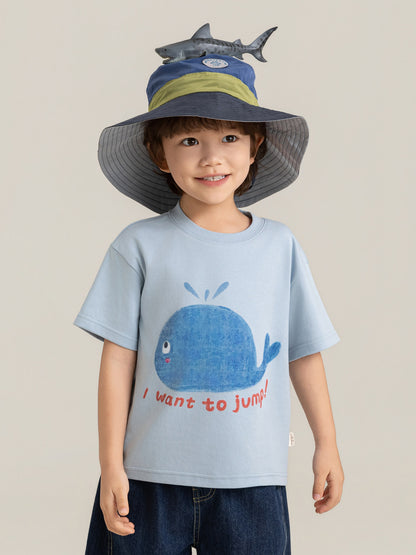 Cute Animal Graphic Cotton T-shirt アニマル プリント コットン Tシャツ【mh0012741】