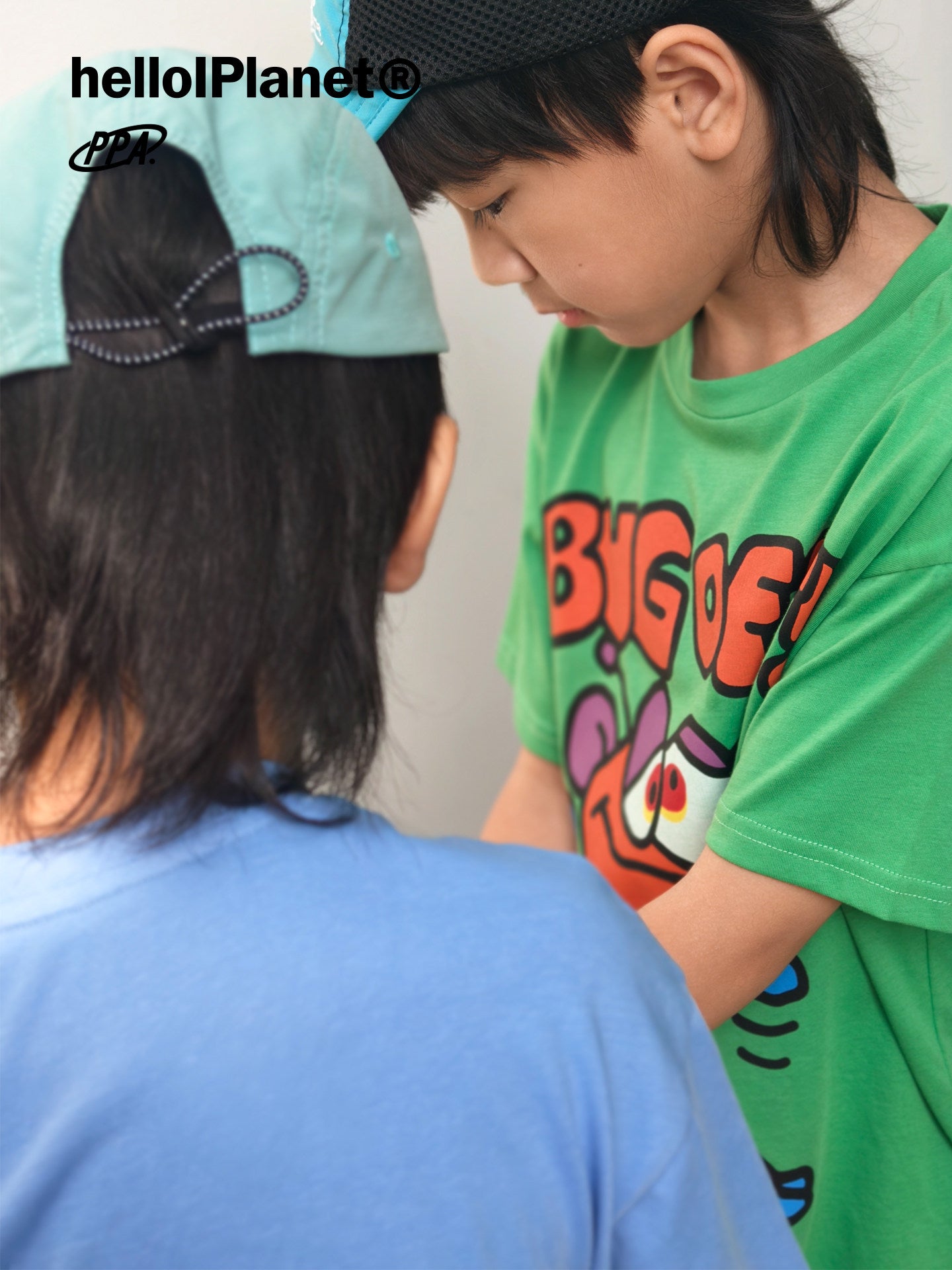 Cartoon Graphic Boxy Tee クルーネック 半袖Tシャツ【mh0013619】
