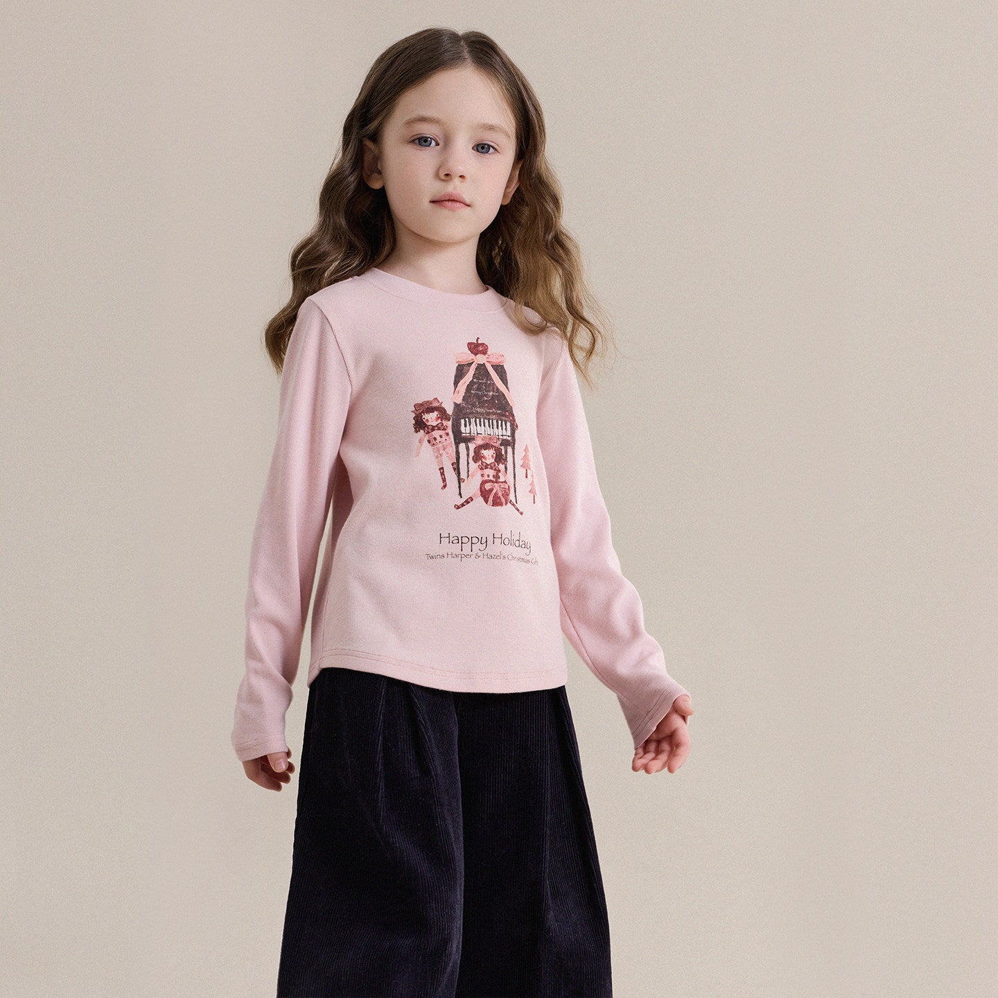 Kids' Junior Printed Long-Sleeve T-Shirt [mh0013982]