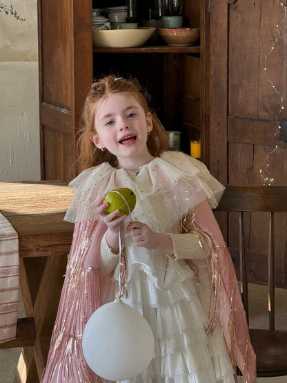 Princess Robe, Sequined Tulle Cape, Princess Style [mh0011896]