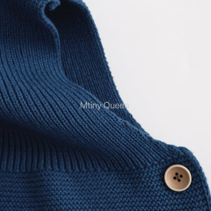 Side Button Cotton Knit Vest サイドボタン ニット ベスト【mh0012507】