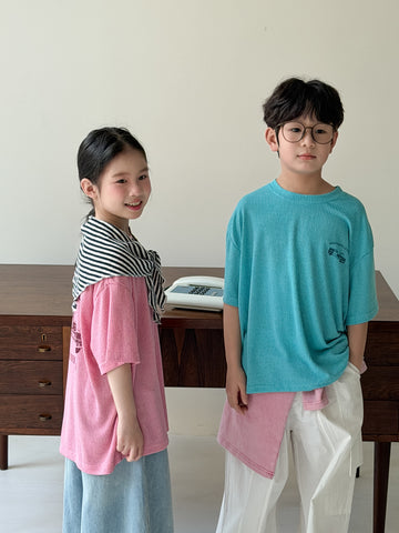 Cotton Print Short Sleeve T-shirt コットン プリント 半袖Tシャツ【mh0012521】
