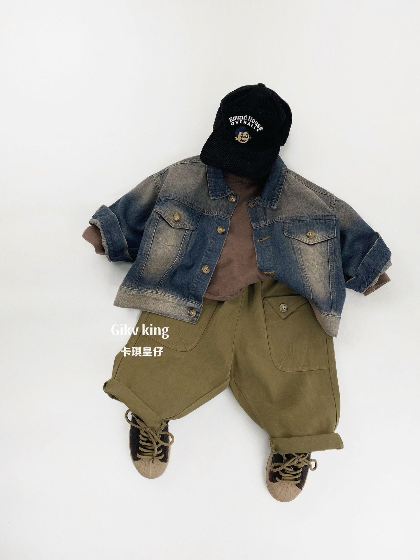 Cargo Pocket Loose Jogger Pants カーゴ ジョガーパンツ【mh0012576】