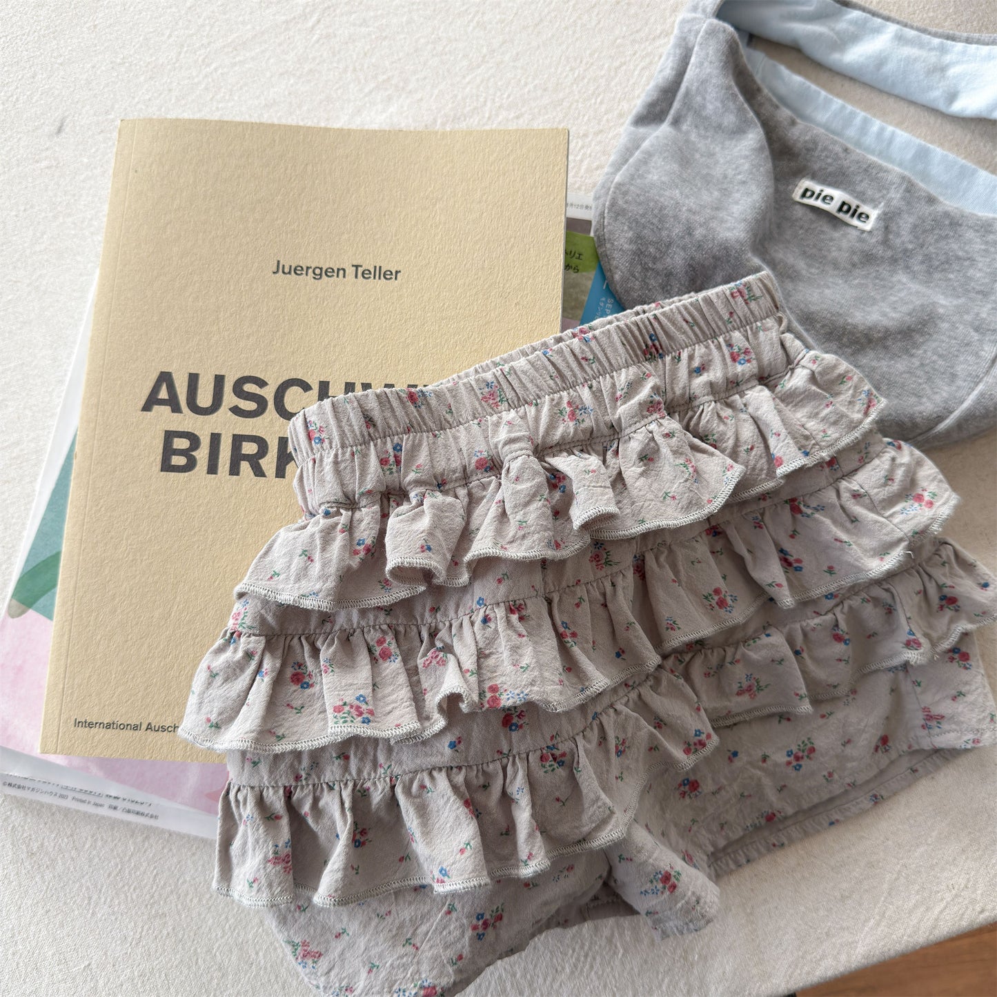 Ruffle Tiered Floral Shorts ラッフル ショートパンツ【mh0013440】