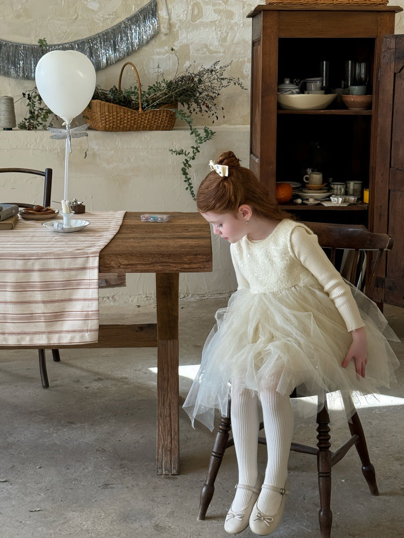 ノースリーブドレスワンピース/ケープ チュールスカート パーティ プリンセス【mh0011879】