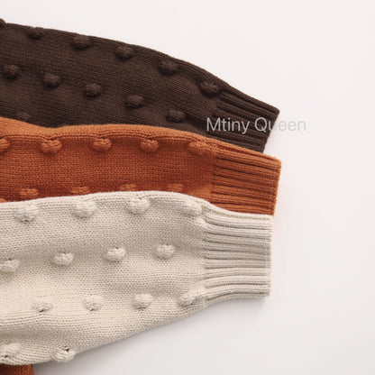 Popcorn Knit Cotton Cardigan ポップコーン コットン カーディガン【mh0012506】