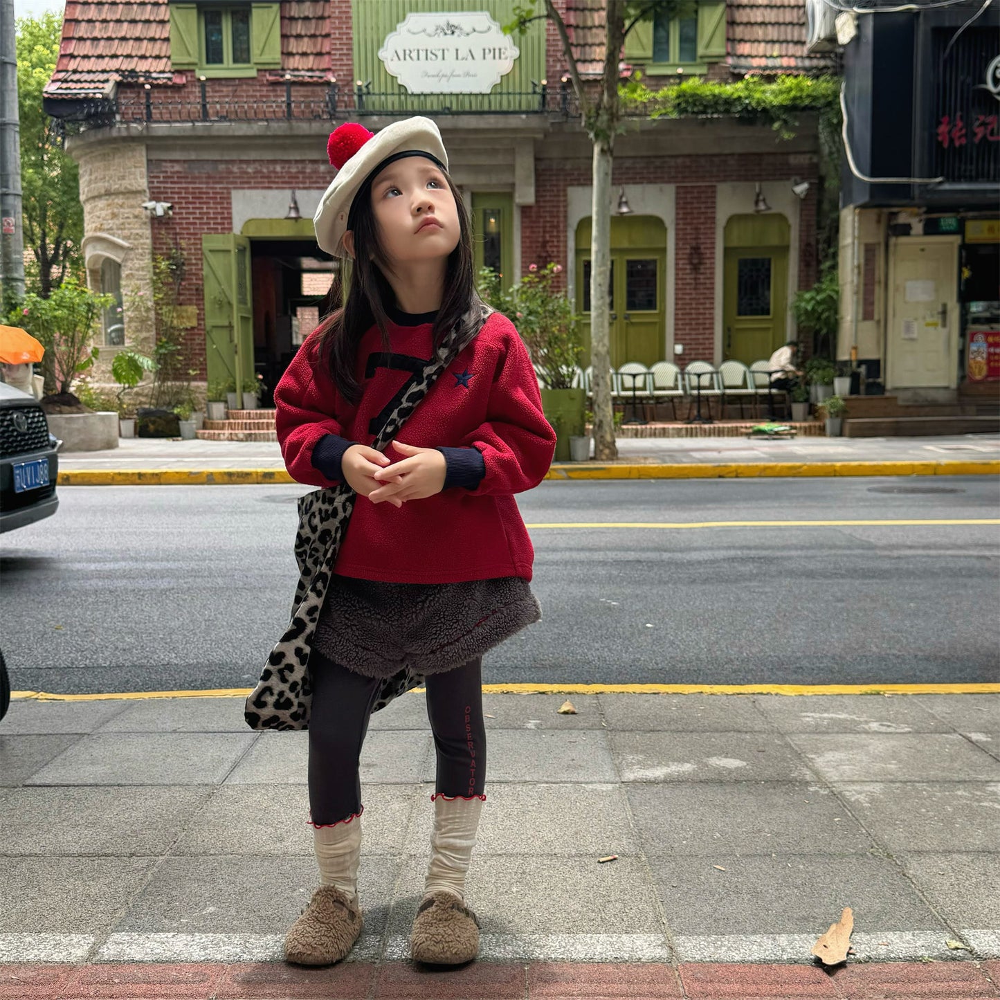 -ナンバーワッペン星柄フリーストレーナー【mh0010909】 - mamahalo shop - トレーナー・フーディ -  べビー服 - 子供服 - 男の子 - 女の子