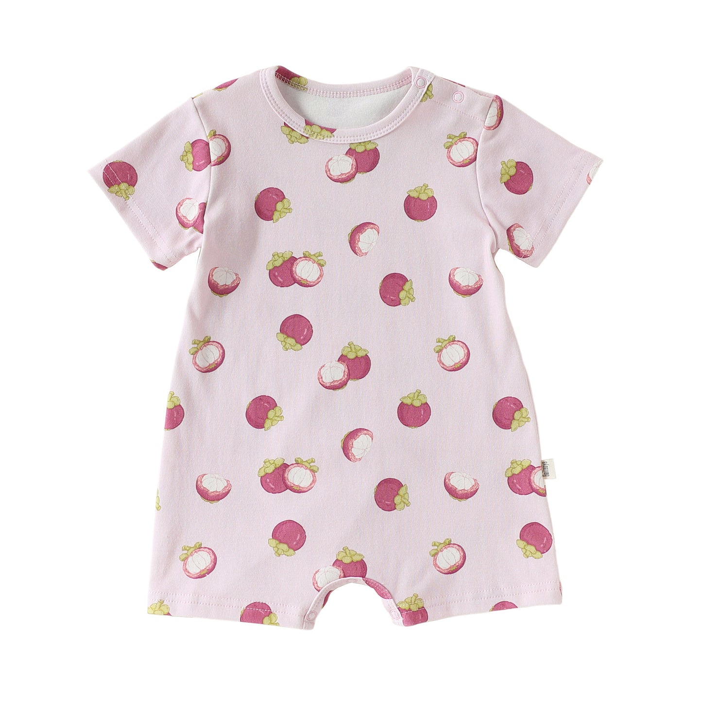 Fruit Pattern Cotton Romper フルーツ 半袖ロンパース【mh0013044】