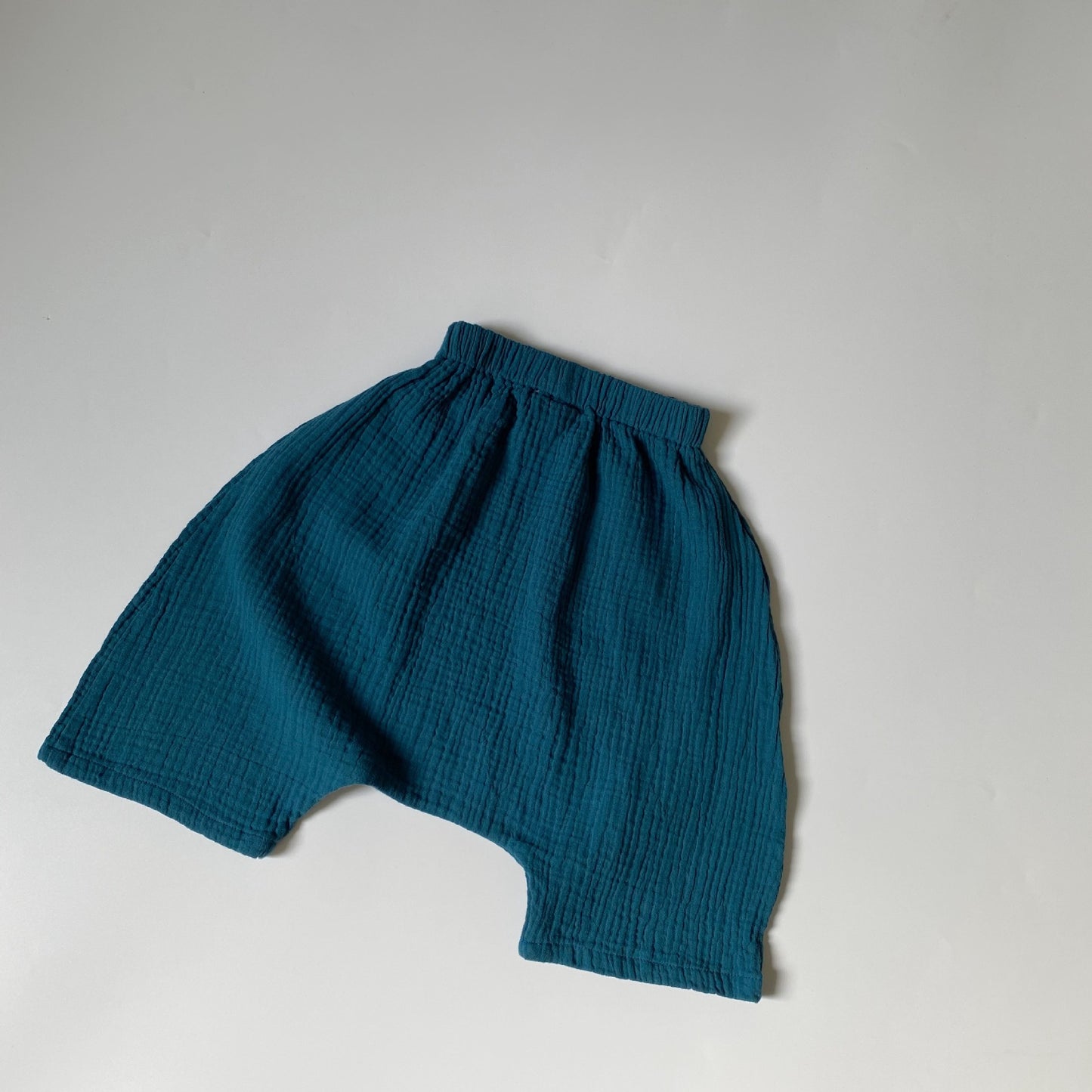 Gauze Loose Drop Crotch Shorts ダブルガーゼ ハーフパンツ【mh0013639】
