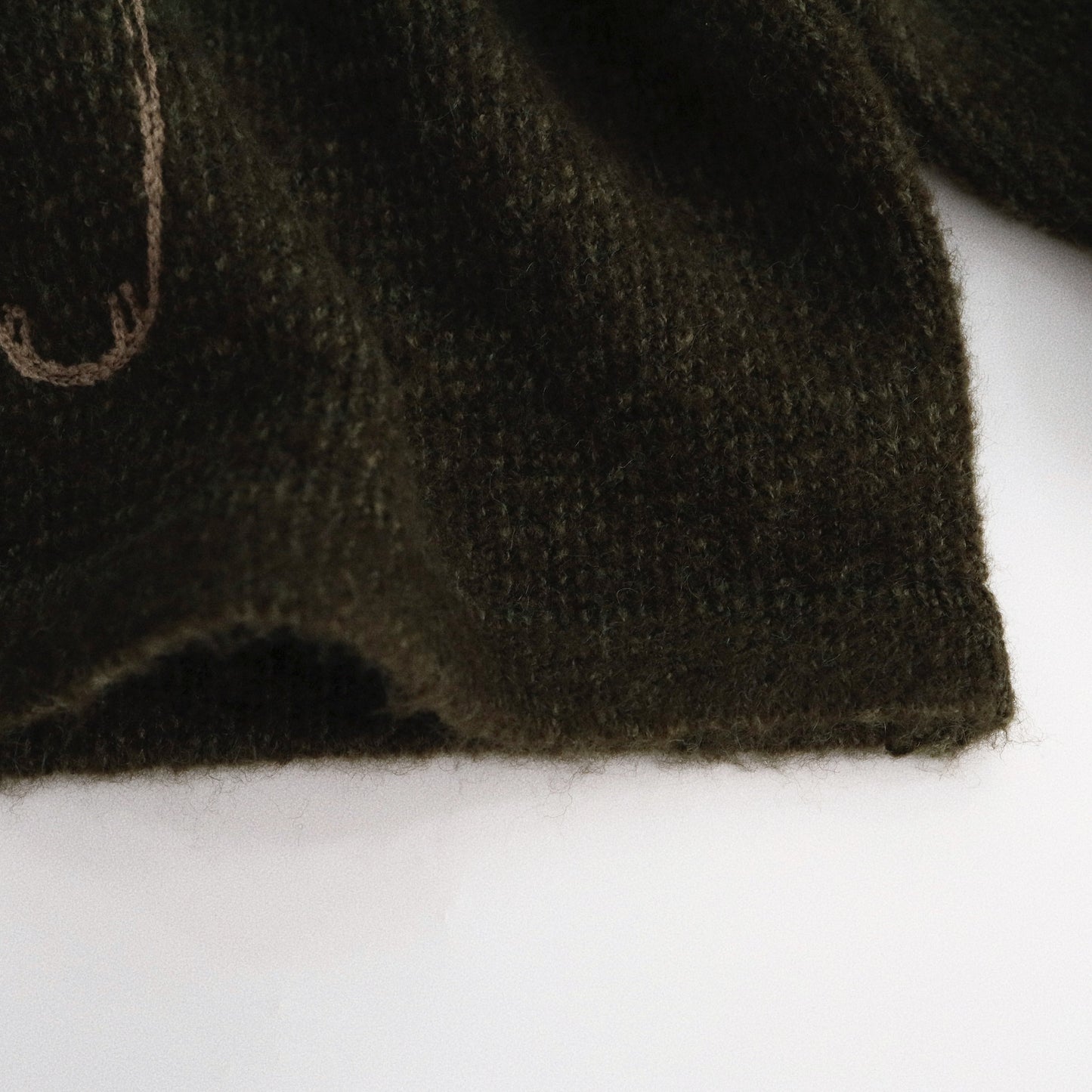 ニットフーディ きのこ フード付き パーカー プルオーバー【mh0011780】