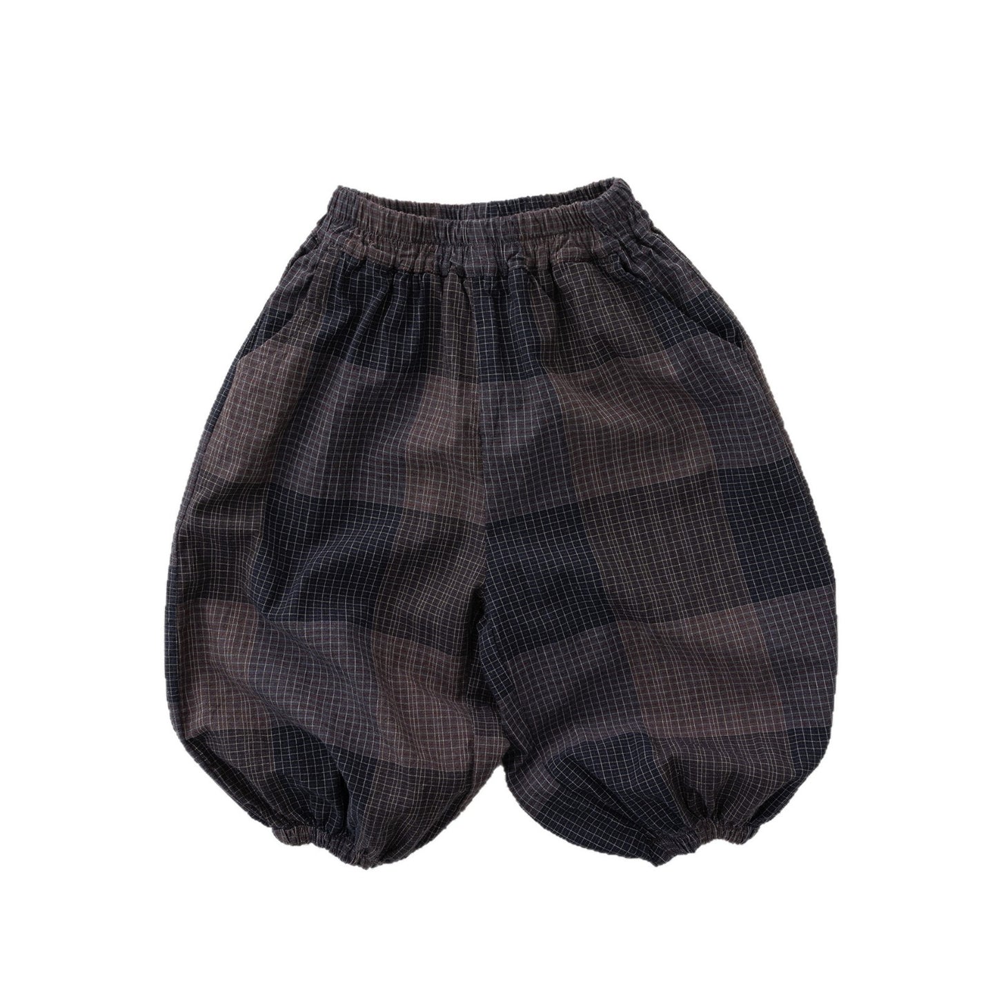 Check Casual Pocket Pants チェック ロングパンツ【mh0013613】