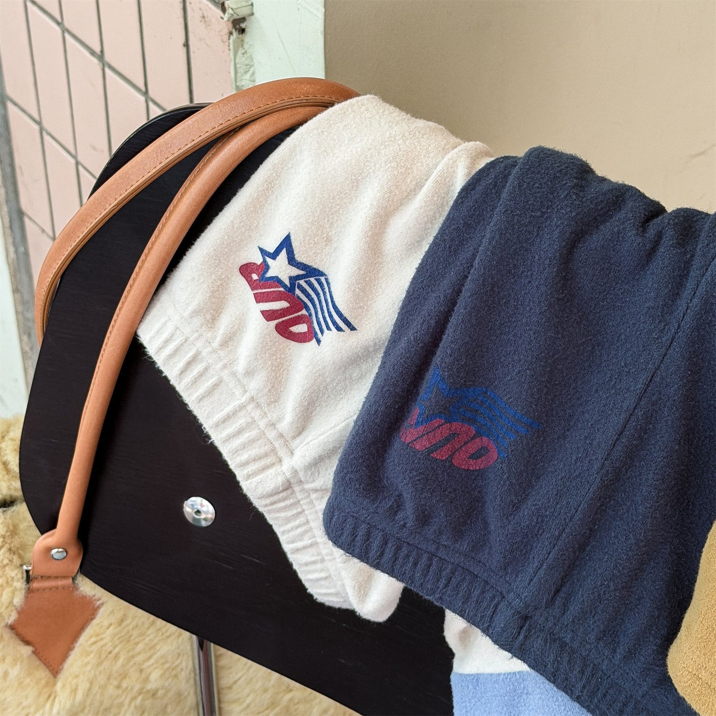 裏起毛レギンスパンツ ラインアクセント パッチワーク 暖パン【mh0011902】